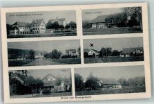 4802 Strengelbach 1913 Foto AK Schul - und Gemeindehaus Turhalle Gasthaus z, Hirschen