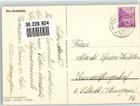 sign. Elmiger Franz Pilatus Pro Juventute Schweiz Gebrauchsspuren