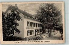 4224 Nenzlingen 1919 Foto AK Gasthaus Pension Aug.Danmacher