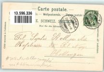 8000 Zürich 1900 Winterlithographie Theater Neue Tonhalle Kirche Neujahr Glimmerauflage