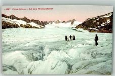 Grimsel Foto AK Rhonegletscher