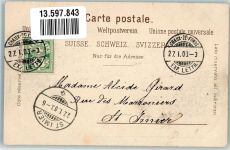 Saut du Doubs 1903 Foto AK