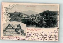 8499 Sternenberg 1904 Foto AK Gasthaus zum Sternen Hörnli Bahnpost Zug 141 Nr. 28