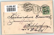 8499 Sternenberg 1904 Foto AK Gasthaus zum Sternen Hörnli Bahnpost Zug 141 Nr. 28
