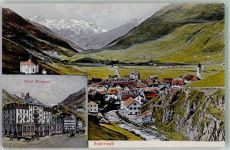 6490 Andermatt Foto AK Hotel Monopol