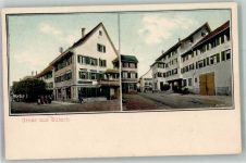 8180 Bülach Foto AK Geschäft Straße