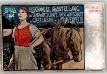 8500 Frauenfeld Gebrauchsspuren Ausstellung Land- und Forstwirtschaft 1893