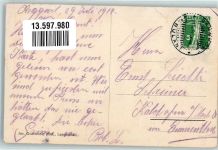 4914 Roggwil BE 1914 Foto AK Uniform Musikgesellschaft Bahnpost