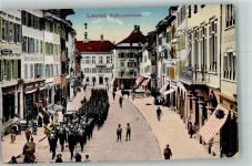 4410 Liestal Foto AK Feldpost Tg.Pi.Kp. 6 Rathaus Uniform Kapelle Geschäft