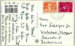 7563 Samnaun Dorf 1952 Winter Engadin