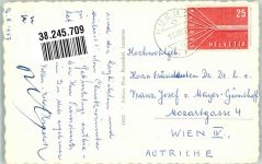 1884 Villars-sur-Ollon 1957 Foto AK Gruß aus