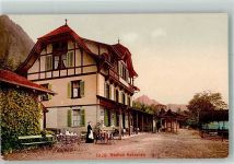 6365 Kehrsiten Foto AK Gasthaus Station Kehrsiten