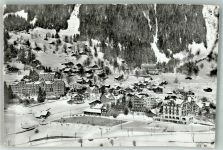 3823 Wengen 1957 Winter Fliegeraufnahme
