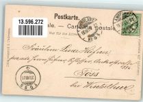 3400 Burgdorf Berthoud 1901 Foto AK Bahnpost Zug 27 Nr. 5