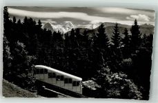 3803 Beatenberg Foto AK Bergbahn Draht- Seilbahn Beatenbucht-Beatenberg
