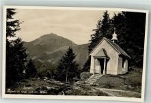 6078 Lungern Foto AK Kirche Käppli am Weg nach dem Brünig