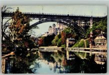 3000 Bern Berne 1933 Foto AK Kirchenfeldbrücke Bundespalast
