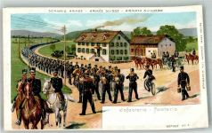 Infanterie sign. Stückelberger Nr. 5 Militär Schweiz 1914 Künstlerkarte