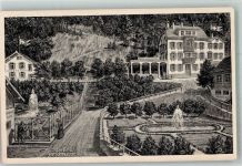 2807 Lucelle Lithographie / Künstlerkarte Hotel Lützelhof auc Lac