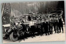 Grimsel 1928 Winter Omnibus Caprio Oldtimer Ort handschriftlich