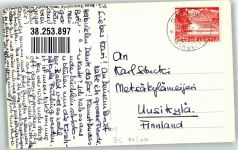 5745 Safenwil 1953 AK handgemalt