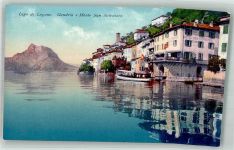 6978 Gandria Foto AK Hotel des Touristes Pension Seehof