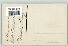 8000 Zürich Foto AK Enge Wohnhaus Ort handschriftlich