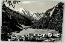 7563 Samnaun Dorf 1964 Foto AK