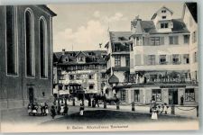 9000 St. Gallen S. Gallo - Gasthaus alkoholfreies Restaurant Buch- Handlung Kinder