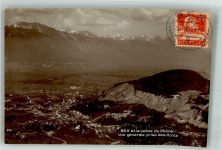 1880 Bex 1922 Foto AK Marke bildseitig