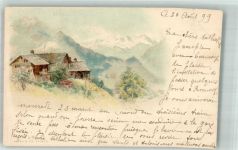 1609 St-Martin FR 1899 Lithographie Ort lt. Stempel