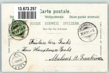 9427 Wolfhalden 1901 Foto AK Pension Blatter