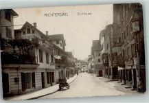 8805 Richterswil 1921 Gebrauchsspuren Dorfstrasse