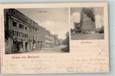 6204 Sempach 1903 Foto AK Hexenturm Oberstadt
