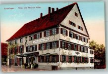 8272 Ermatingen Foto AK Hotel Pension Adler