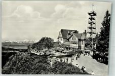 8143 Uetliberg Foto AK Hotel Gasthaus Uto Kulm