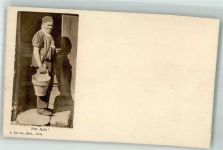 1950 Sion Sitten Foto AK Tracht Mann Bauer Ort lt. Fotograf