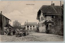 1607 Palézieux 1914 Foto AK Dorfansicht Straße