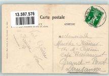1607 Palézieux 1914 Foto AK Dorfansicht Straße