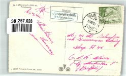 3801 Jungfraujoch 1958 Winter Hundeschlitten Polarhunde