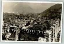 6500 Bellinzona Foto AK Bahnhof