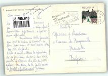 7050 Arosa 1976 Winter Omnibus Auto Hotel Hof Meran
