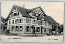 8903 Birmensdorf ZH Foto AK Gasthaus zur sonne