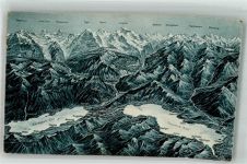 3800 Interlaken 1913 Foto AK Thuner See Brienzer See