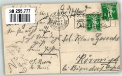 3800 Interlaken 1913 Foto AK Thuner See Brienzer See
