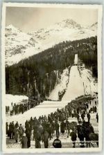 7500 St. Moritz 1935 Winter Olympia Skisprungschanze