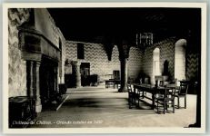 Chillon Chateau Foto AK Schloss Küche