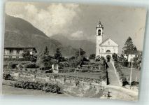 6673 Maggia 1960 Foto AK Kirche