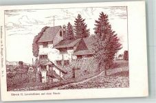 8000 Zürich Radierung sign. Ringger, R. Lavaterhaus auf dem Stock