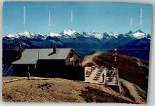 3963 Montana 1973 Foto AK Gasthaus de la Bella-Lui Crans-Montana